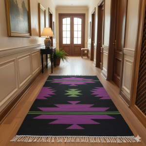 Serenad Menekşe Yün Kilim