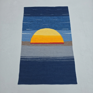 Serenad Günbatımı Yün Kilim