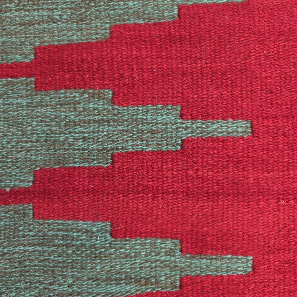 Serenad Baklava Yün Kilim – görsel 2