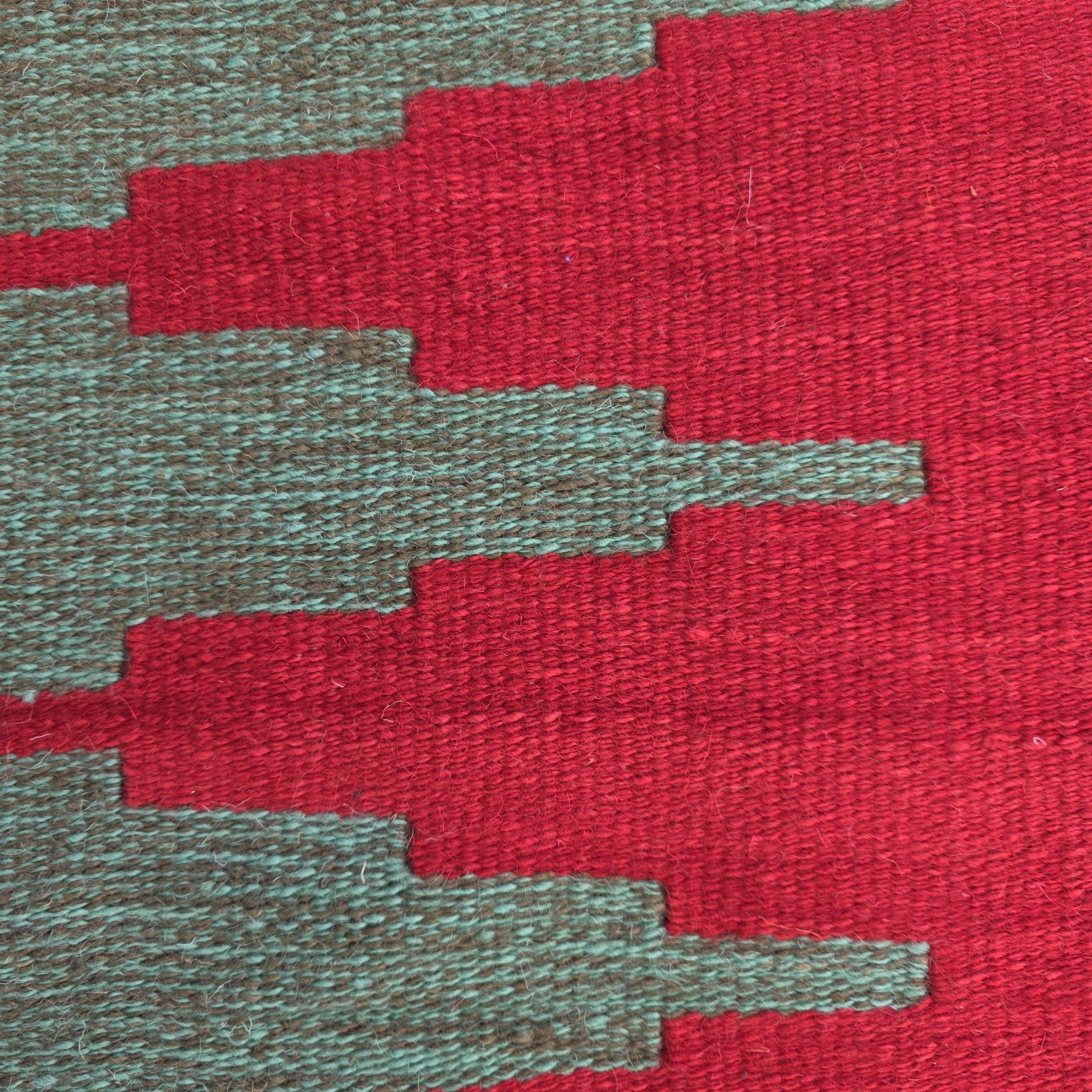 Serenad Baklava Yün Kilim – görsel 2