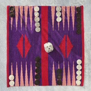 Serenad Tavla Yün Kilim