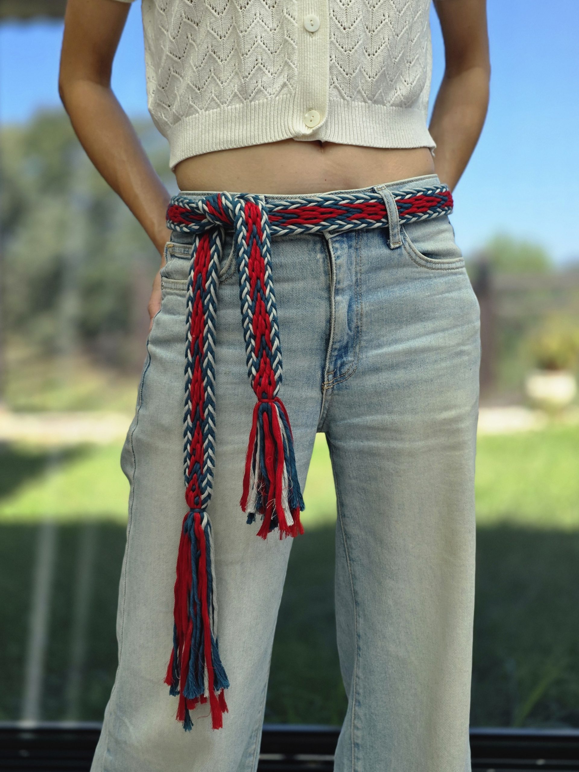 Serenad Kırmızı Çarpana Kemer